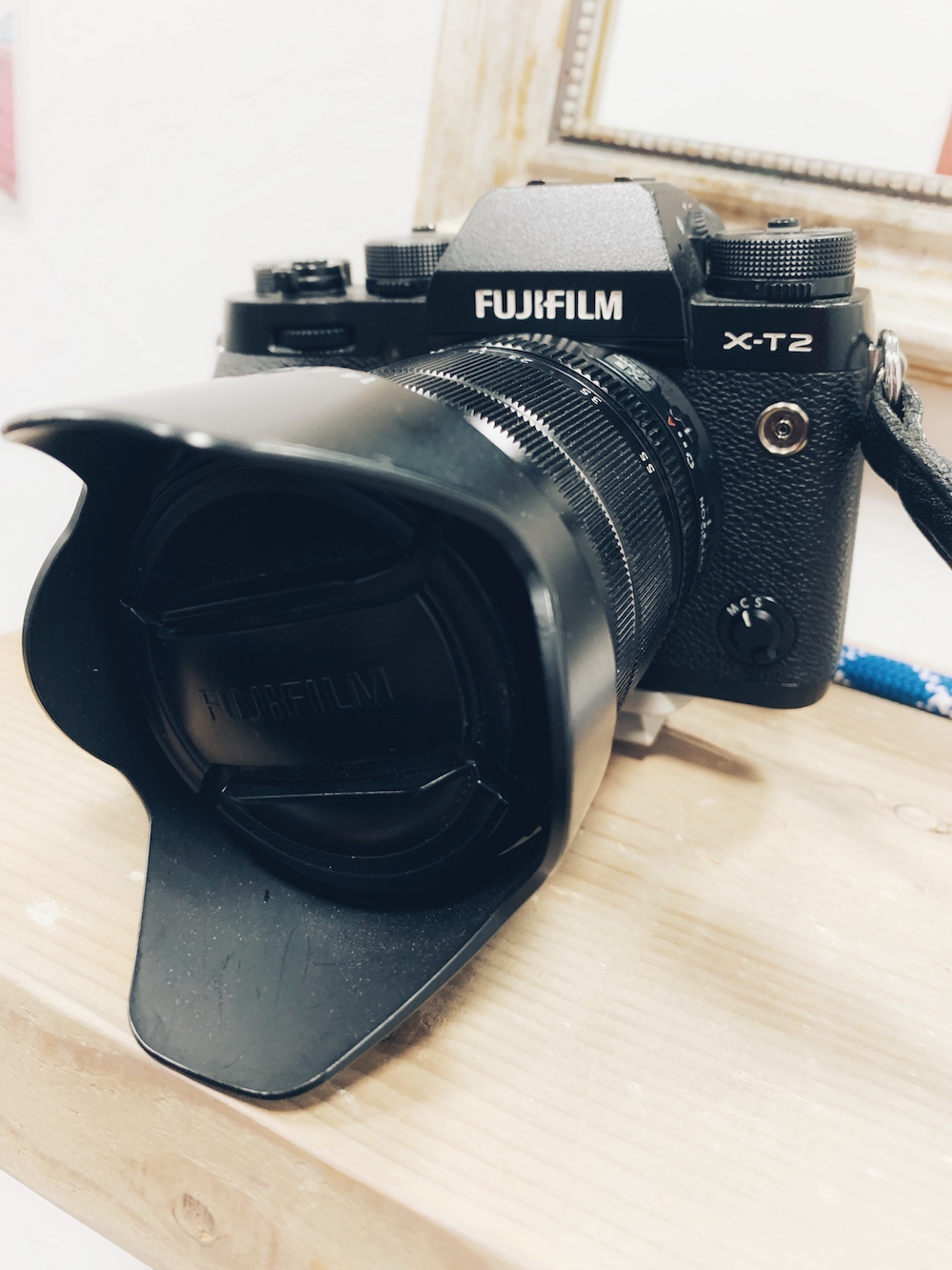撮って即インスタも、wifi付きのミラーレス一眼（FUJIFILM X-T2）で