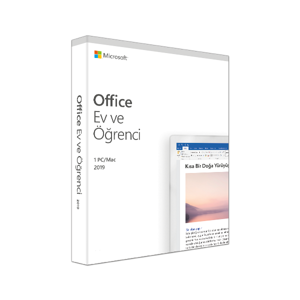 Microsoft Office Ev ve Öğrenci 2021 Türkçe Ofis Yazılımı (Kutu