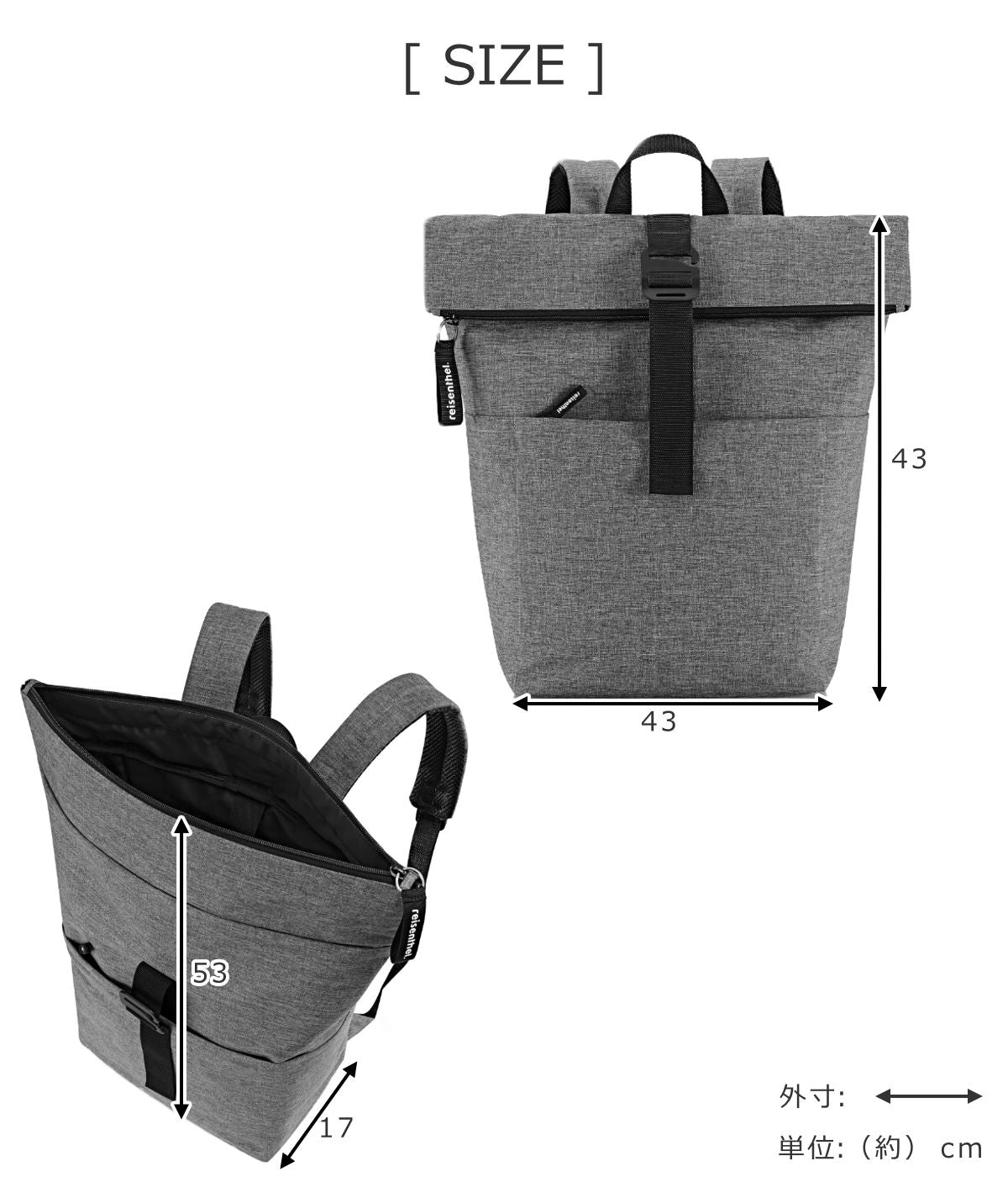 ロールトップバッグパック （ROLLTOP BACKPACK）