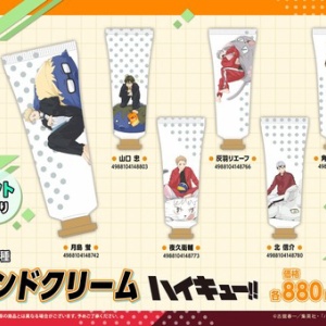 ハイキュー!!』スクエア缶バッジ オフショット×カラー 第一弾BOX＆第二