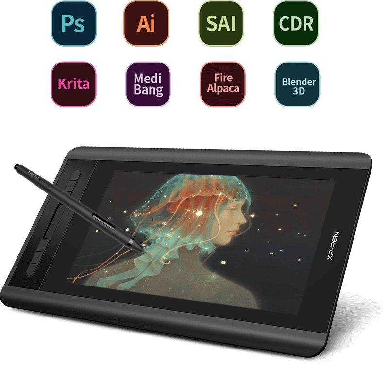 Artist 12 Pen Display Art Tablet for Beginners | XPPen