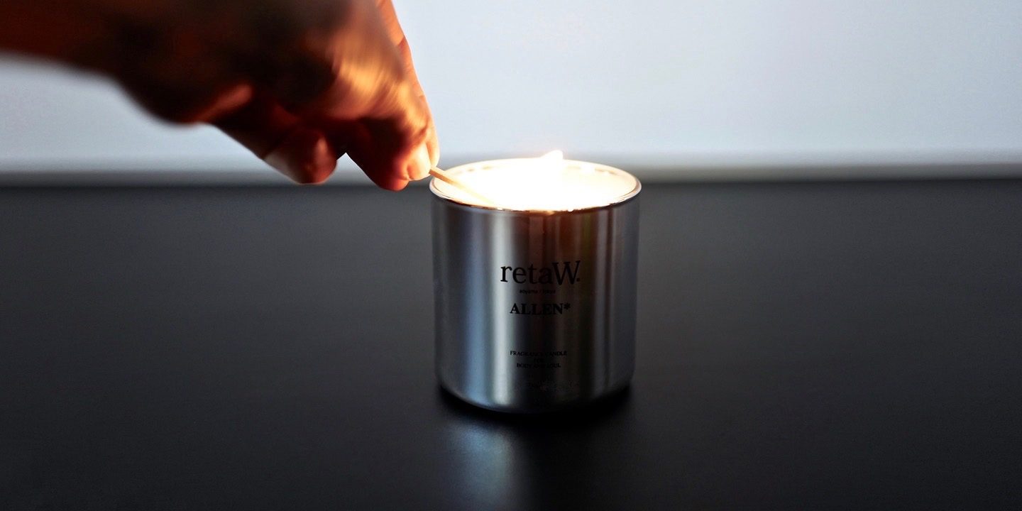 ALLEN*（silver）candle | retaW web store