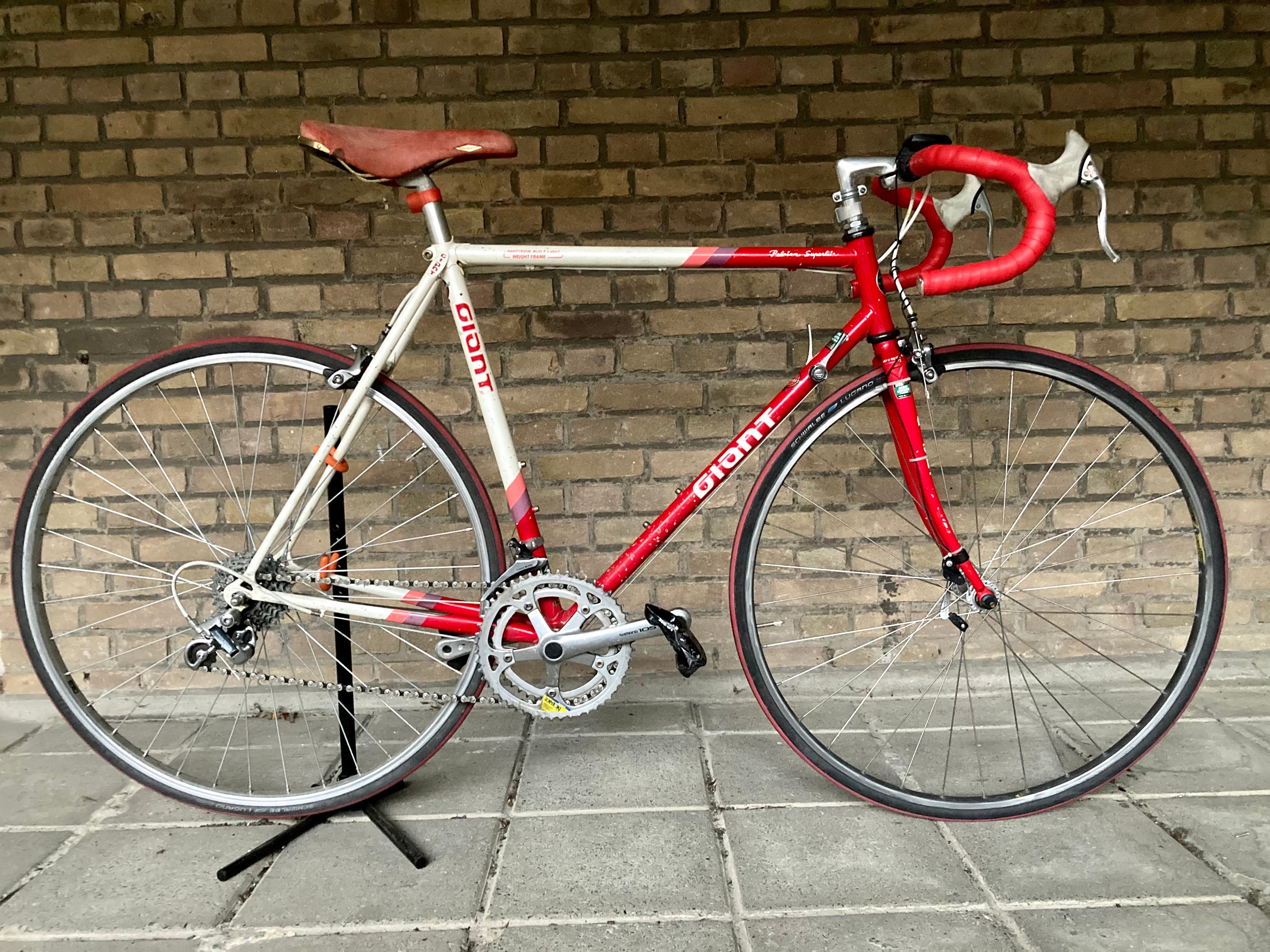 Giant Peloton Superlite 54cm Shimano 105 – Retro Bike Rotterdam