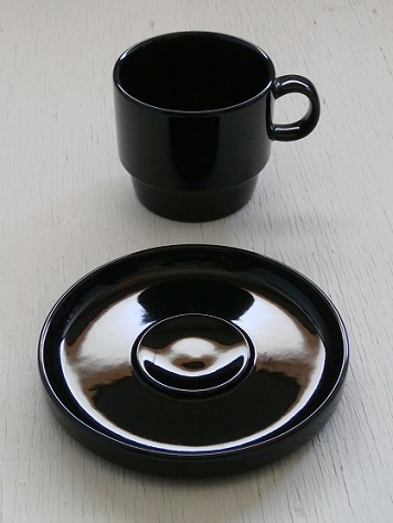 TREND PACIFIC ”BAUHAUS” STONEWARE BLACK バウハウス：ストーンウェア