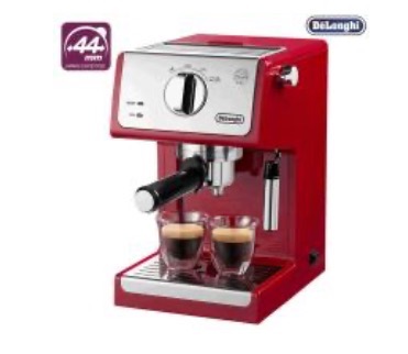 デロンギ アクティブ エスプレッソ カプチーノメーカー レッド