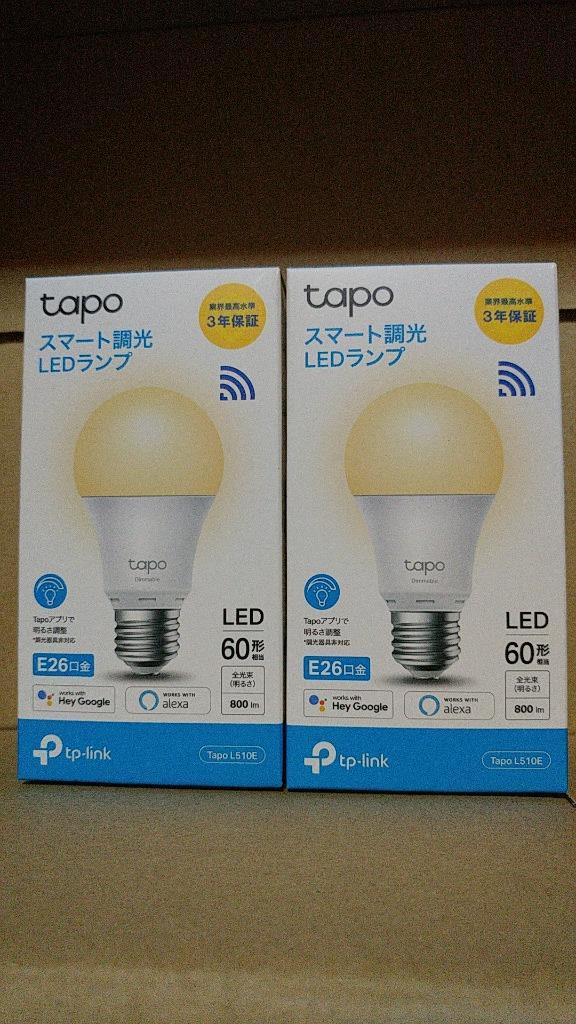WiFi スマート LED ランプ 調光タイプ E26 800lm Echo シリーズ/Google