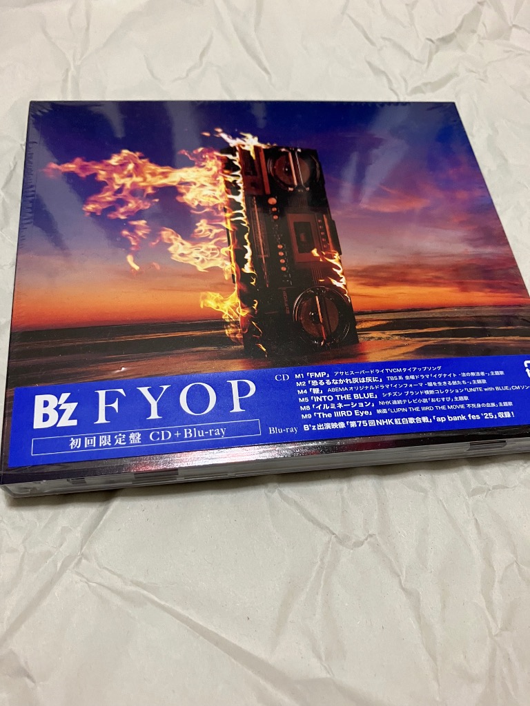 CD】B'z ／ FYOP(初回限定盤)(Blu-ray Disc付) : ヤマダデンキ Yahoo