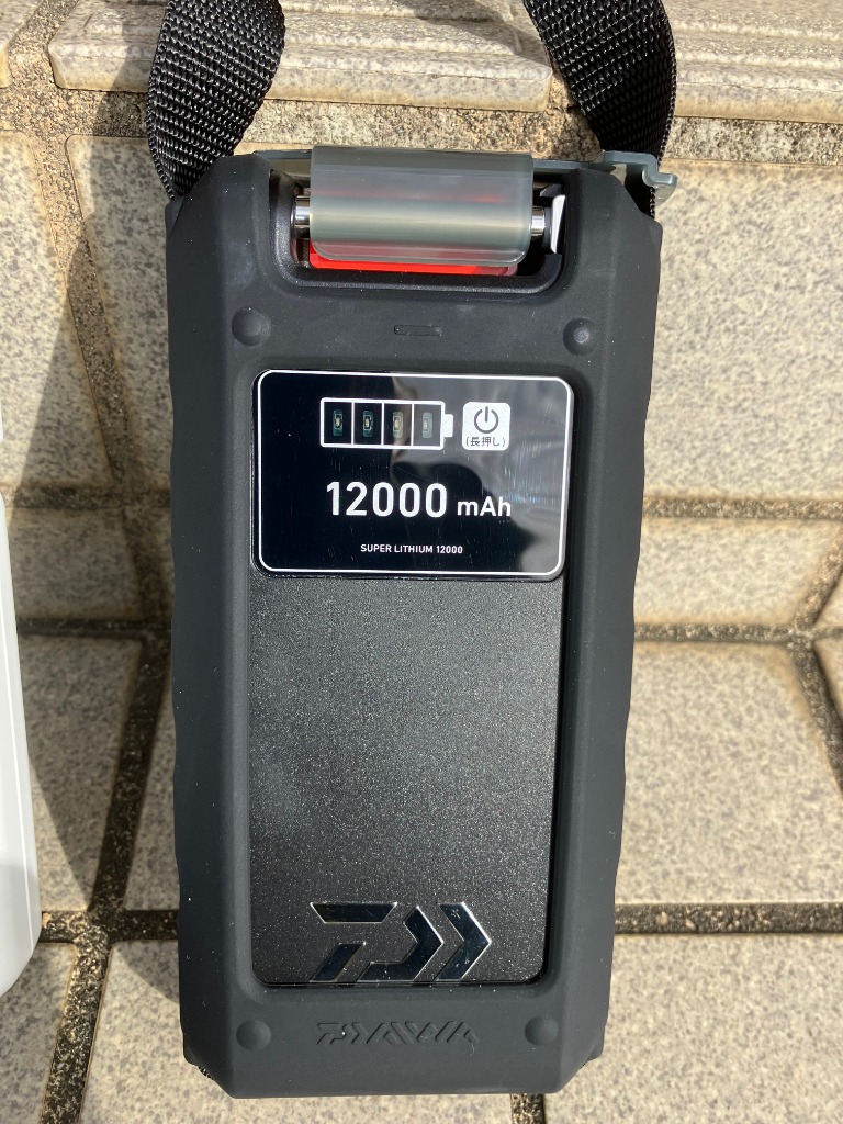 DAIWA（ダイワ） バッテリー スーパーリチウム12000WP-C（充電器付き