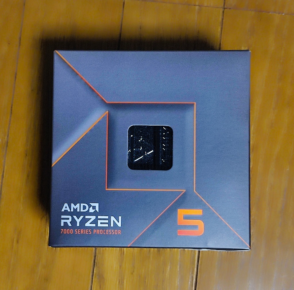 AMD AMD Ryzen 5 7600 BOX Socket AM5 / 6コア12スレッド / 3.8GHz 65W