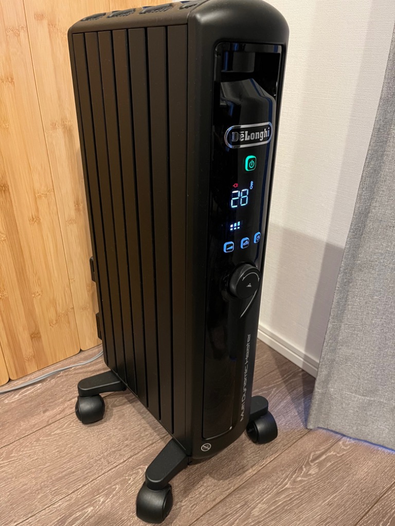 デロンギ マルチダイナミックヒーター MDHU09-PB （マットブラック＋