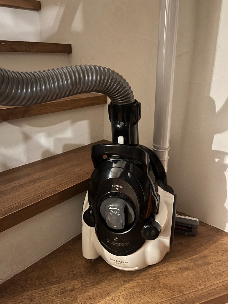 SHARP（シャープ） 遠心分離 サイクロン式 掃除機 EC-CT12-C ベージュ