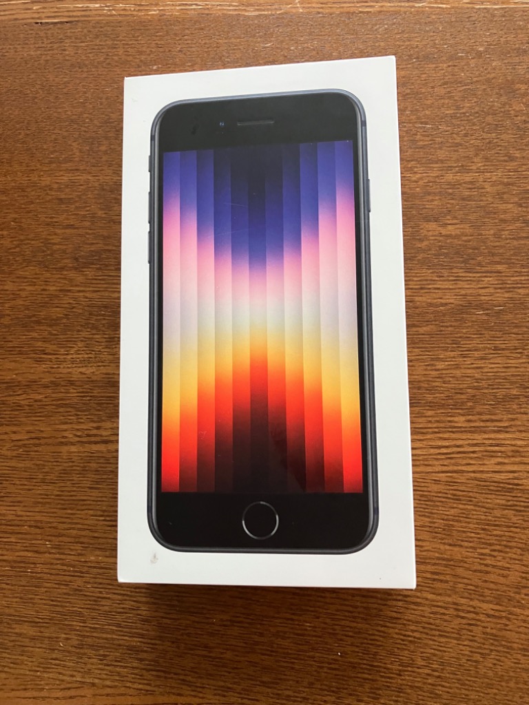 iPhone SE（第3世代） SE3 64GB ミッドナイト 新品未使用 SIMフリー SE