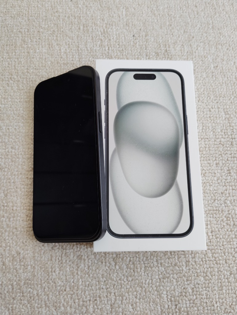 Apple iPhone 15 128GB ブラック iPhone iPhone 15 iPhone本体 - 最
