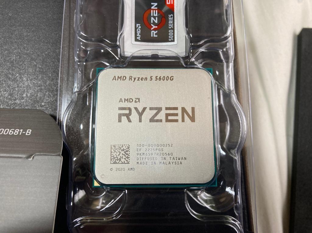 AMD Ryzen 5 5600G BOX パソコン用CPU - 最安値・価格比較 - Yahoo