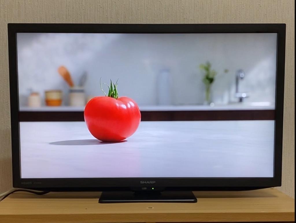 SHARP AQUOS 2T-C24DE-B（ブラック） AQUOS 液晶テレビ、薄型テレビ
