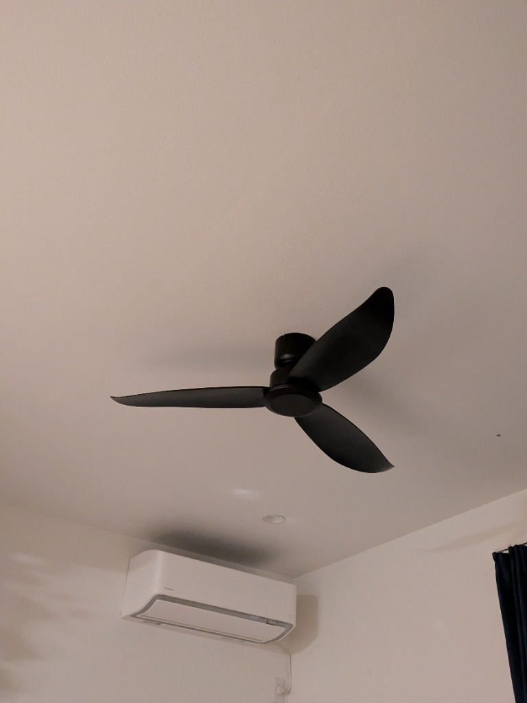 リュウド（REUDO） 静音DCモーター シーリングファン 回転直径110cm 高