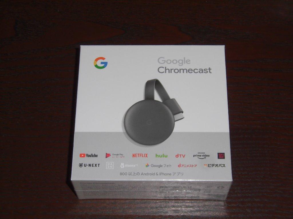 Google Chromecast GA00439-JP （チャコール） クロームキャスト