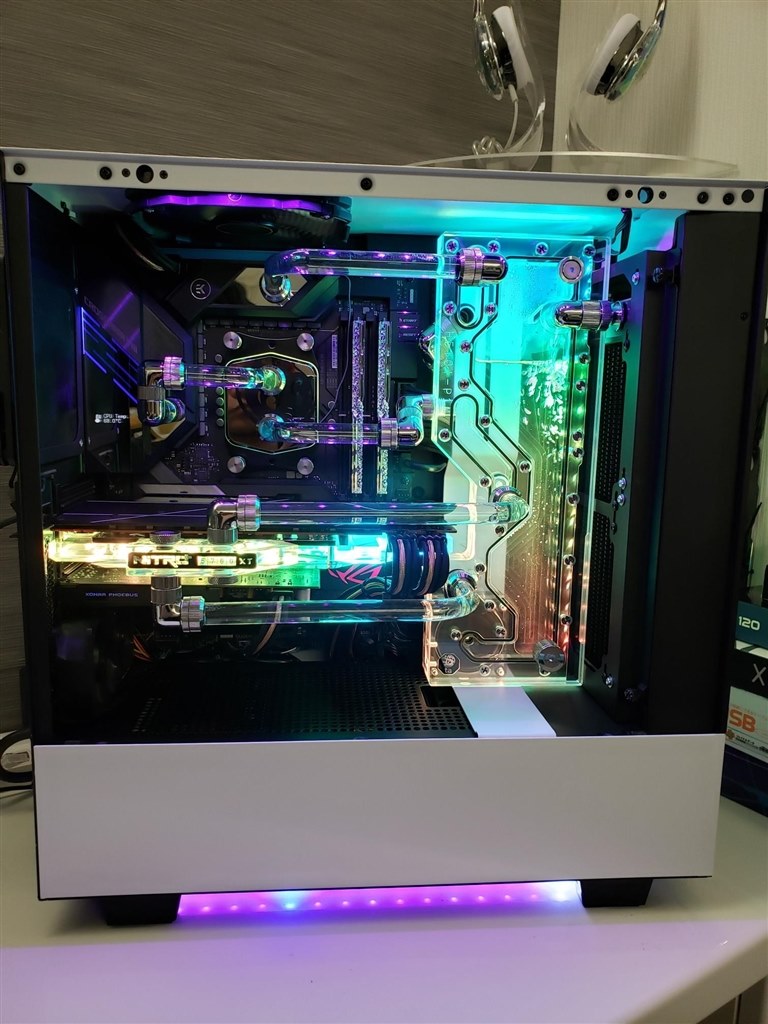 デザインに惹かれ久しぶりに自作』 NZXT H510 Elite CA-H510E-W1