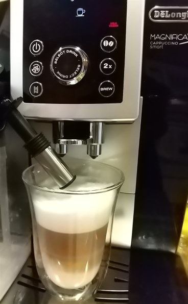 デロンギ マグニフィカS カプチーノ スマート ECAM23260SBN投稿画像