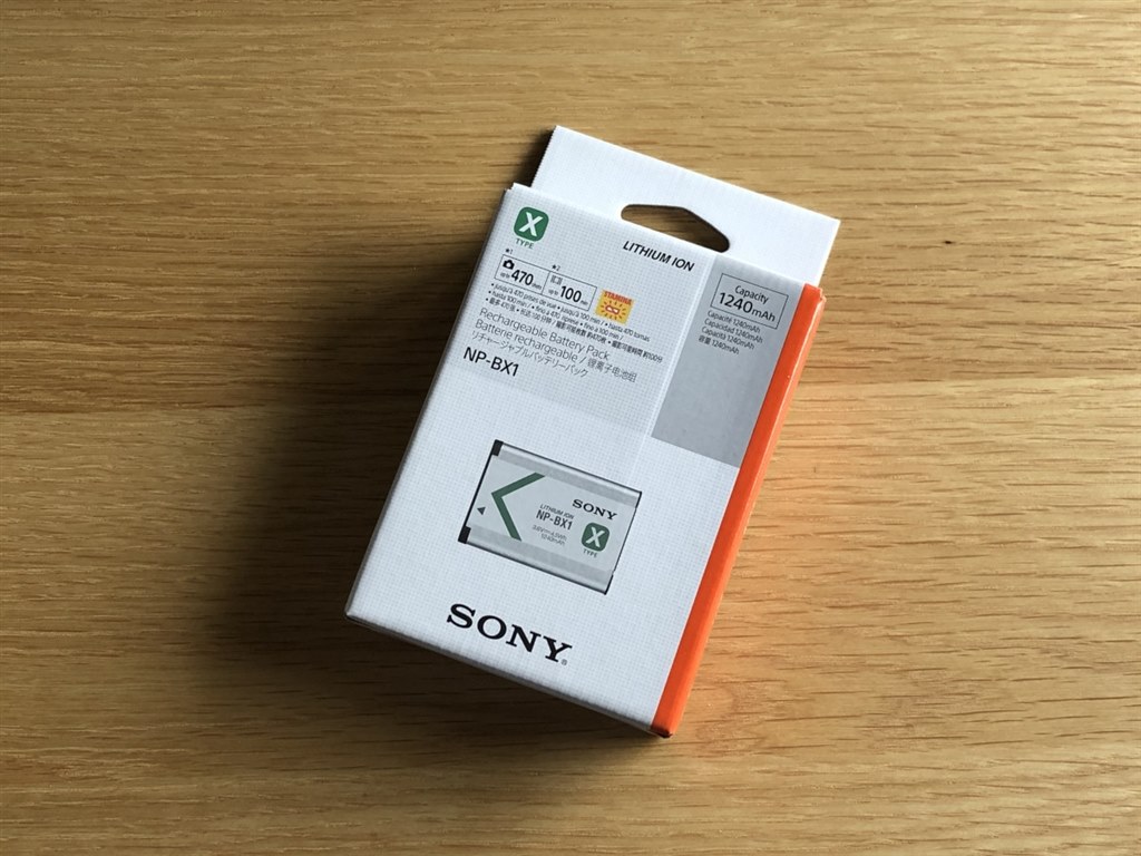 安心安全の純正品』 SONY NP-BX1 鴻池賢三さんのレビュー評価・評判