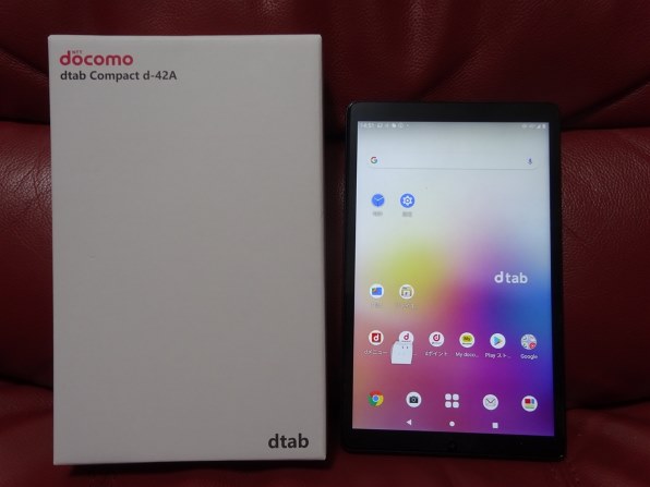 Lenovo dtab Compact d-42A docomo [ネイビー] レビュー評価・評判
