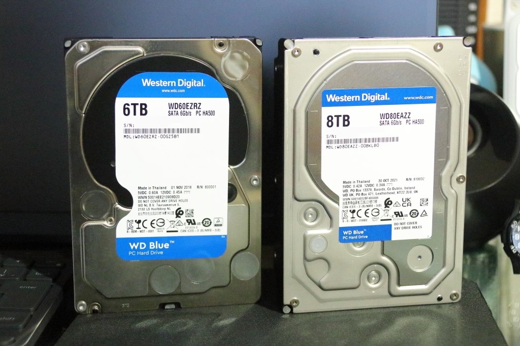 WD Blueの最新HDDに期待！？』 WESTERN DIGITAL WD80EAZZ [8TB SATA600