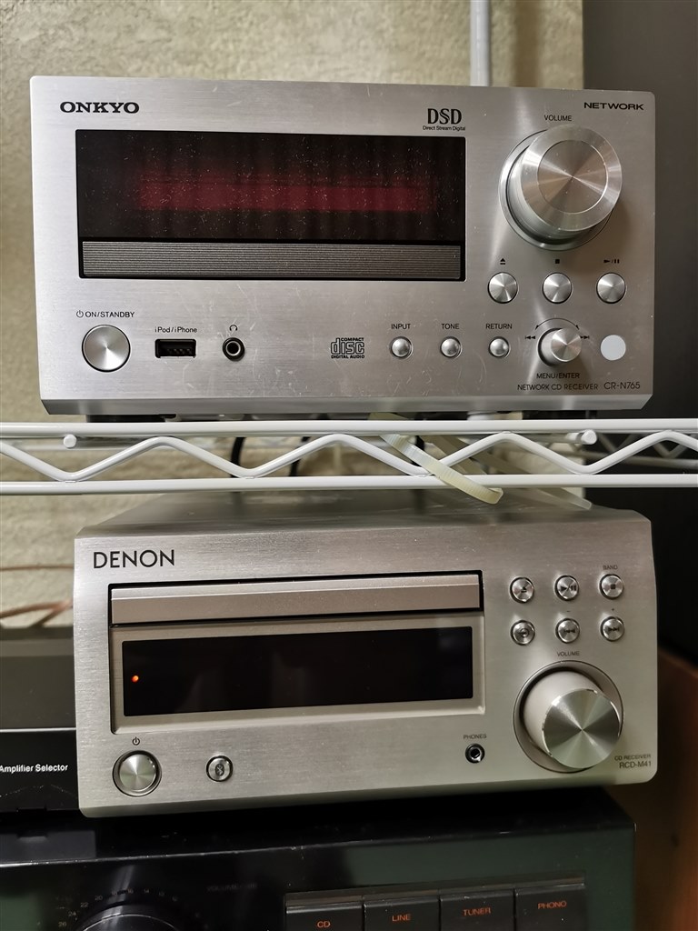 よく鳴らしてくれる』 ONKYO CR-N765(S) [シルバー] きゃぴたさんの