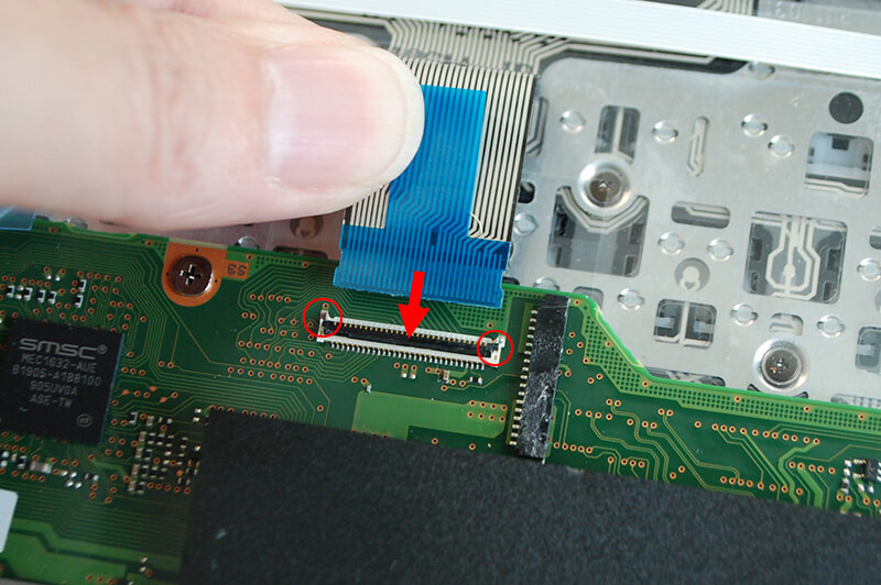 dynabook G83/M G83/DN G83/FR G83/FP などキーボードケーブルを入れ