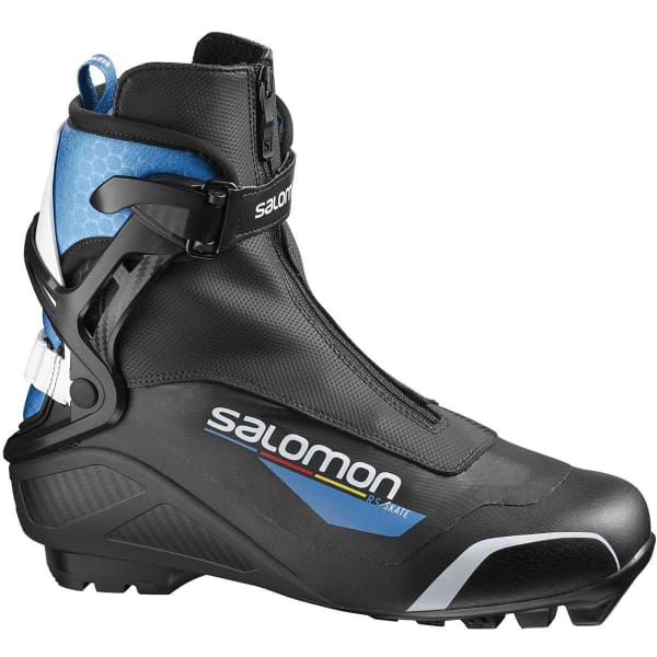 SALOMON RS PILOT BLACK/BLUE - Cross-country ski boots