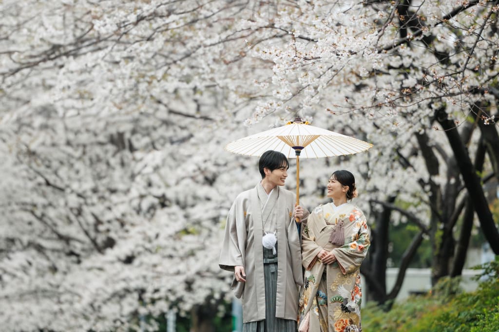 檜町公園 | デコルテフォトグラフィー | 前撮り・フォトウェディング