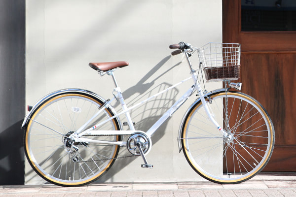 通学自転車まるごとセット】Mixte City シティサイクル・ママチャリ 26