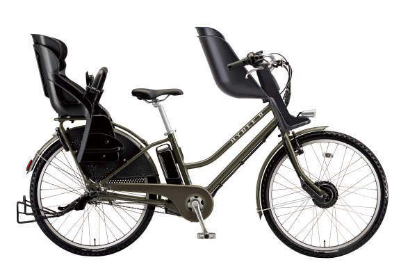 3人乗り用チャイルドシート付きHYDEE.Ⅱ ブリヂストン(BRIDGESTONE