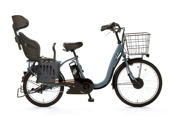 ヘッドレスト付チャイルドシート搭載TDH-408L PELTECH 子供乗せ自転車