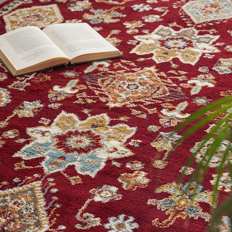 ラグ ラグマット ウィルトン織 クラシック 柄 エジプト製 約 130×190cm