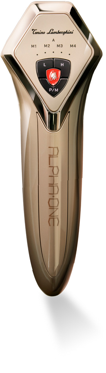 ランボルギーニ美顔器 ALPHA ONE (アルファワン）シャンパンゴールド