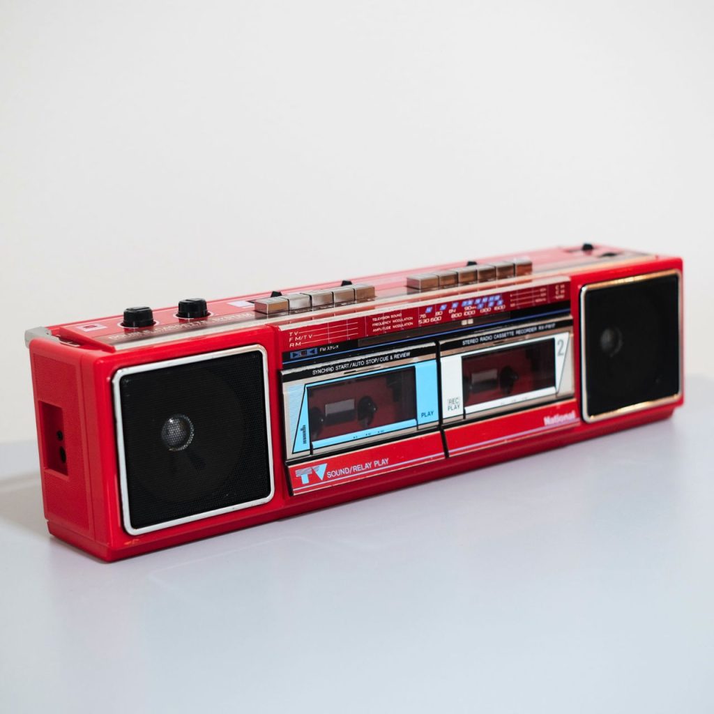 ラジカセの販売店｜おすすめのレトロなラジカセ「National（ナショナル