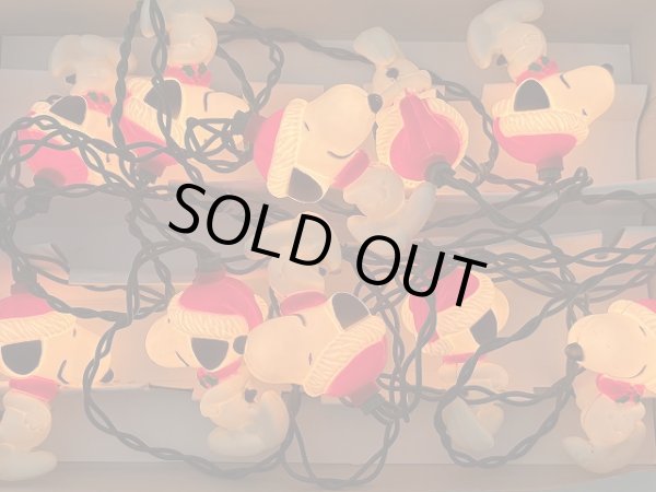 レア!! ビンテージ スヌーピー クリスマスライト ランプ KURT S.ADLER