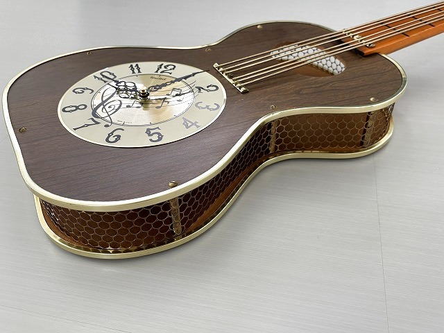 ビンテージ UNITED社製 ギタークロック ウォールクロック 壁掛け時計