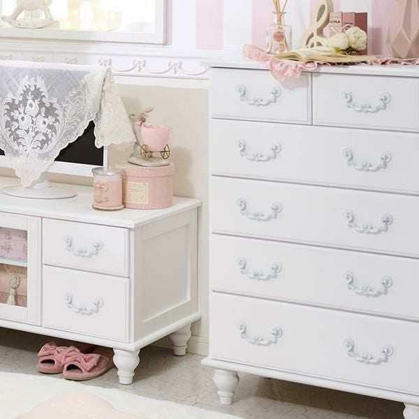 今ならポイント10倍 ♪～3/16 AM10:00まで】【直送】チェスト小/Blanc