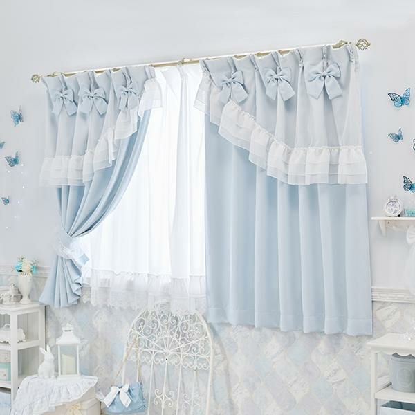 今ならポイント10倍 ♪～3/16 AM10:00まで】ティアラリボン2WAY遮光