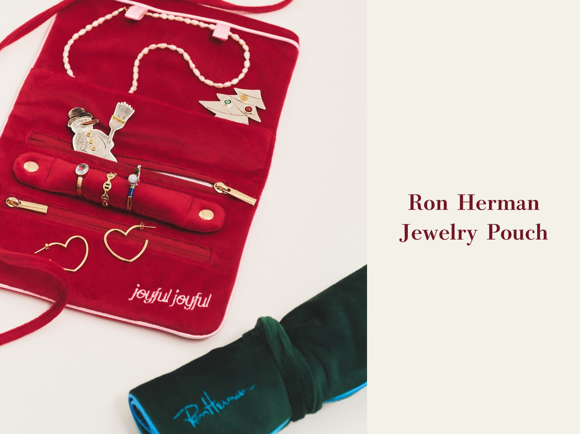 Ron Herman Original Jewelry Pouch New Arrival News｜Ron Herman