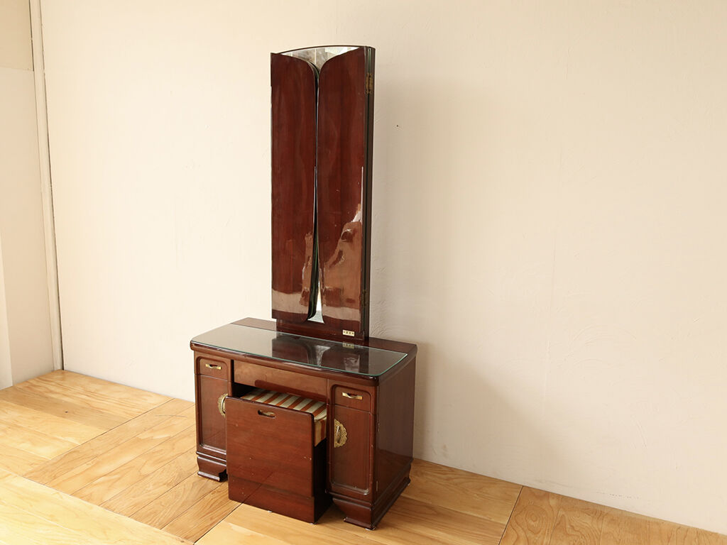 婚礼家具の鏡台をリサイズ！横幅を縮め高さをアップし使い勝手良く