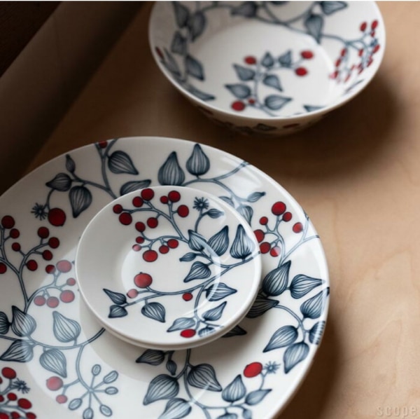 アラビア / ルノ プレート11.5cm フロストベリー [ Arabia Runo ]