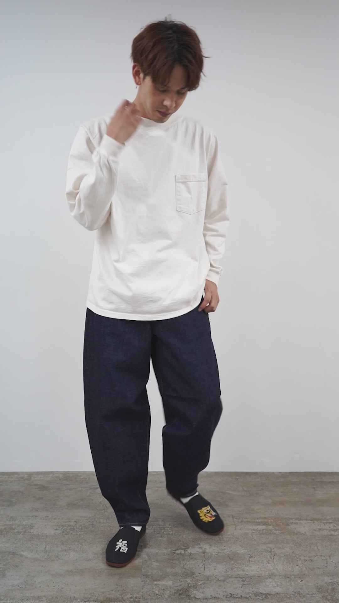 50％OFF】GOODWEAR（グッドウェア） ロングスリーブ モックネック