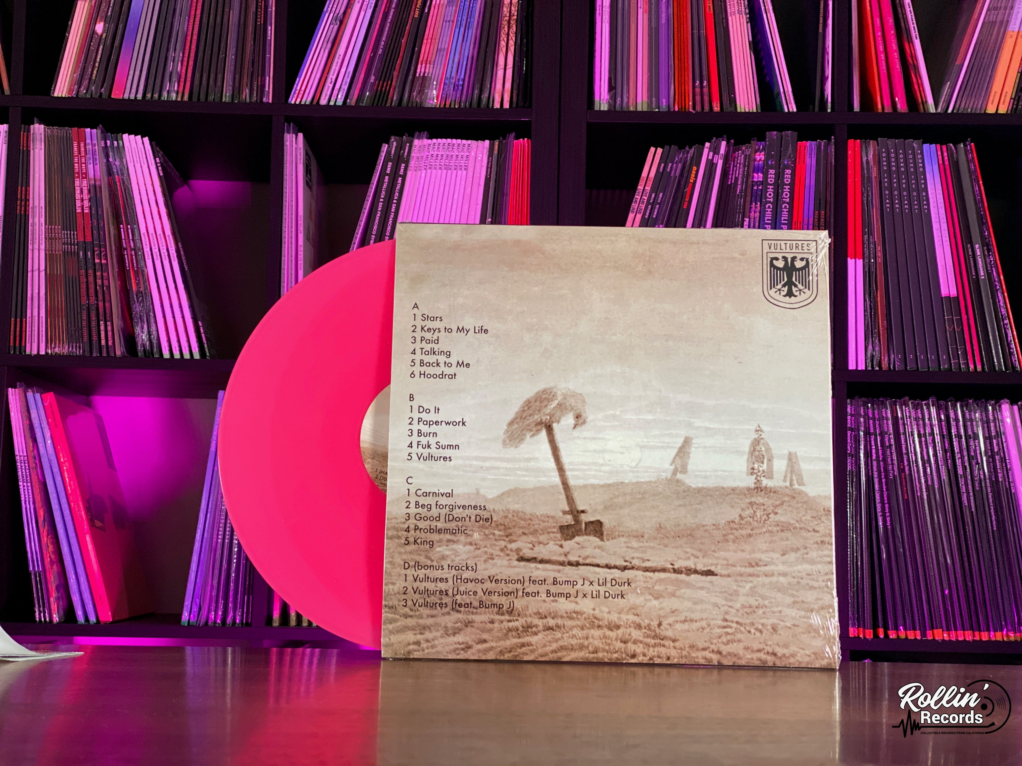 Kanye West & Ty Dolla Sign - Vultures 1 (Colored Vinyl) – Rollin
