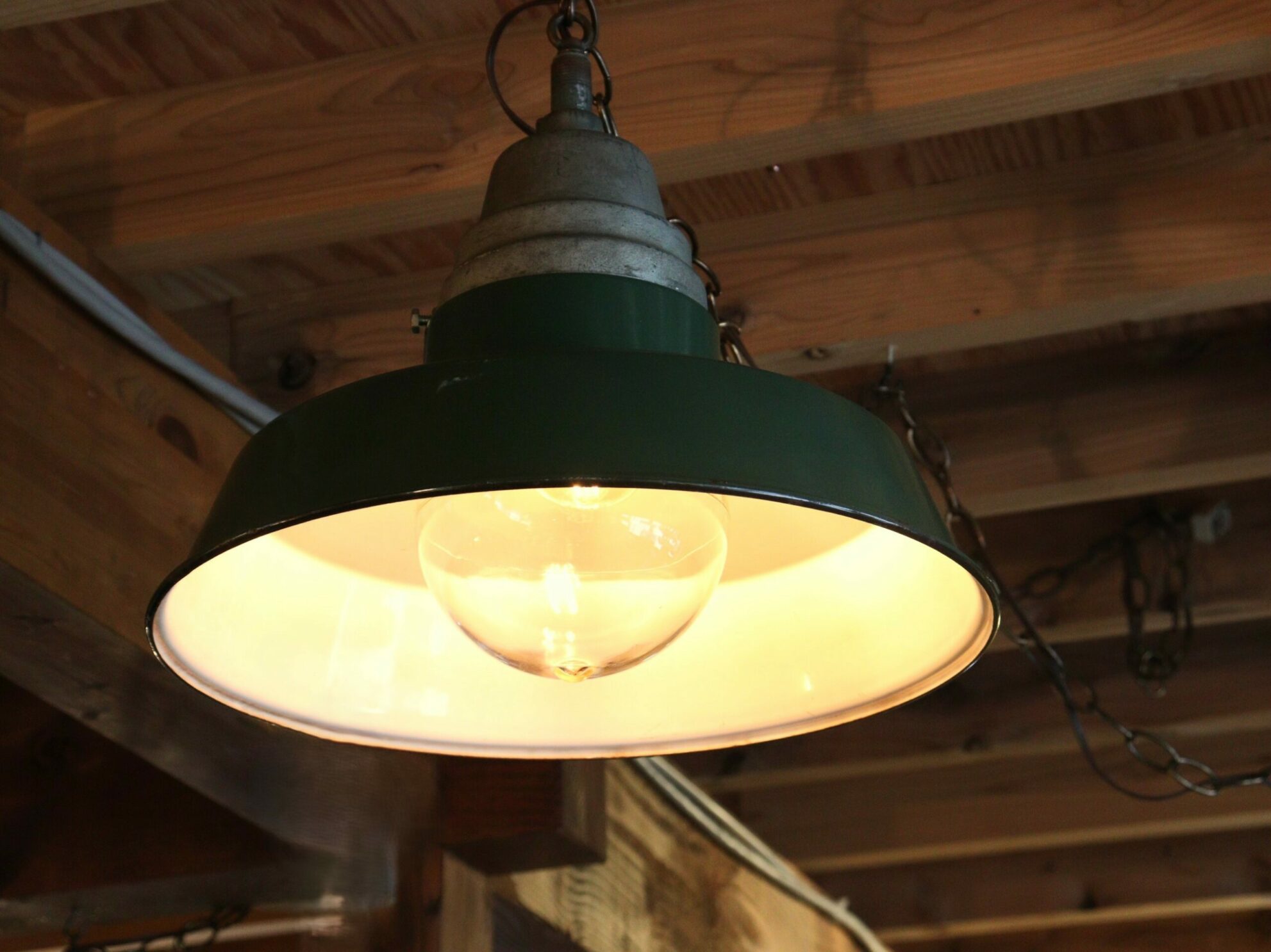 インダストリアルな照明ホーローランプ | BLOG