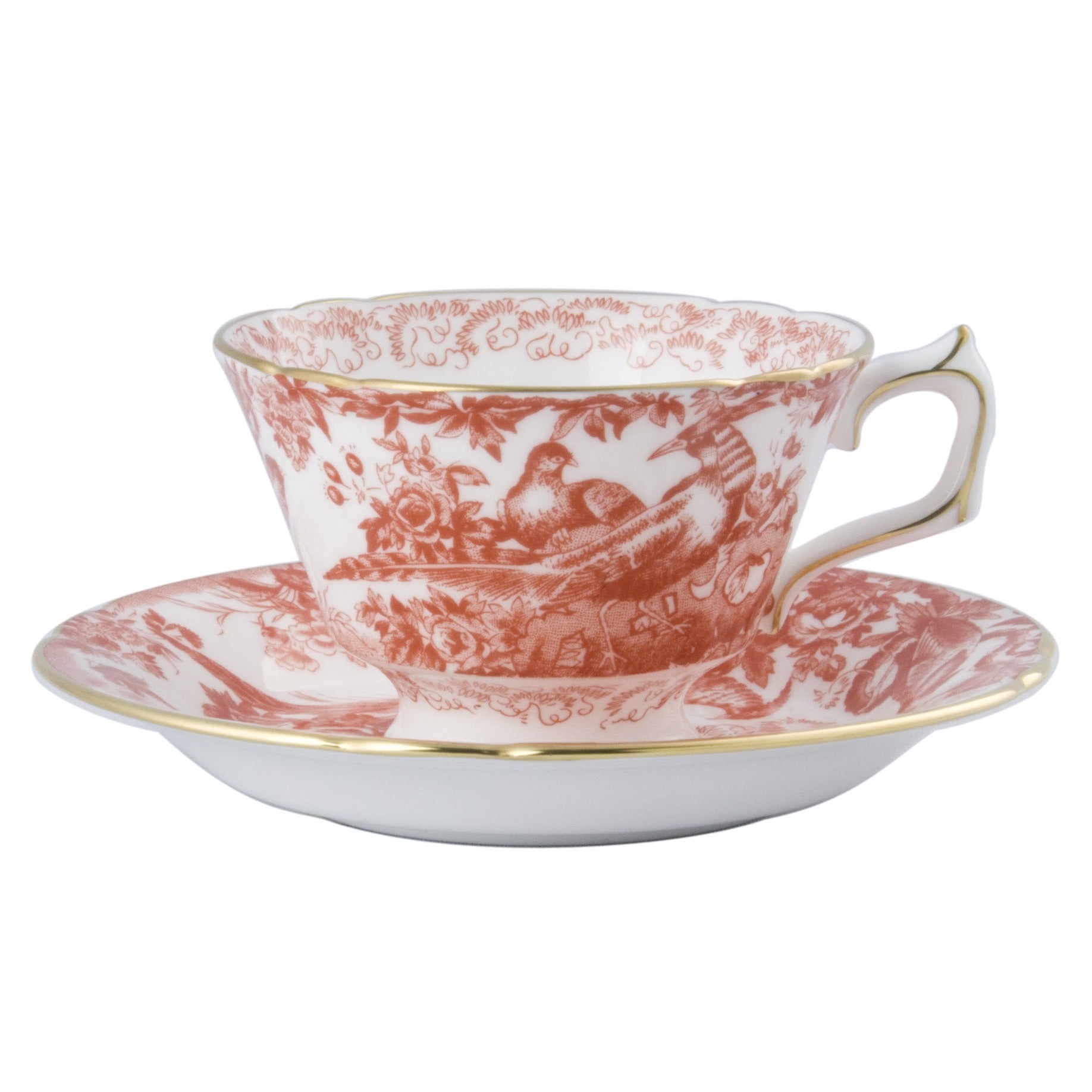 エイビス レッド ティーカップ＆ソーサー(225-340ml) – ロイヤル