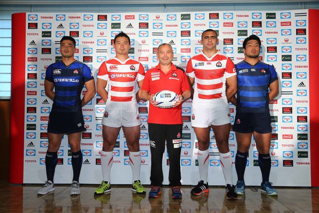 日本代表 ラグビーワールドカップ2015 新ジャージー発表｜日本ラグビー