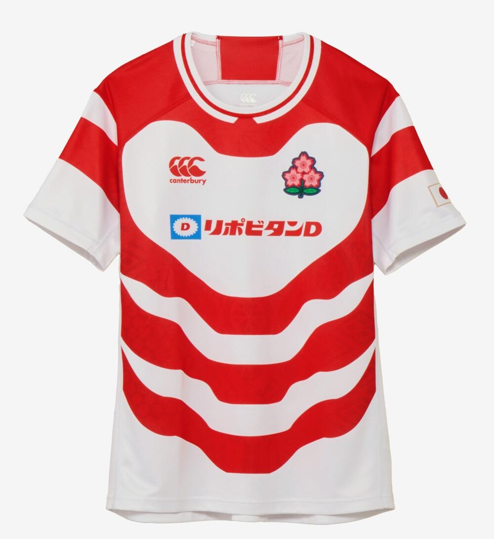 ラグビー日本代表ジャージー新デザインを発表 ～ホームジャージーの