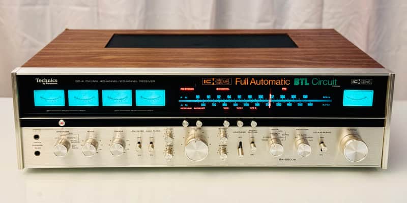 Vintage Technics 🔥 SA-8500x CD-4 AM/FM 4-Channel Receiver